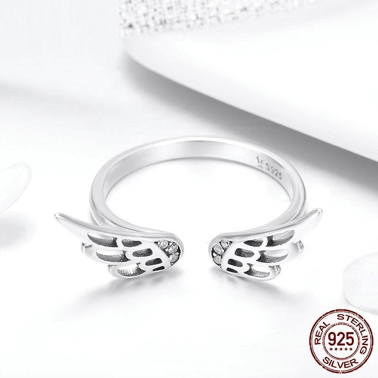 Anillo Alas Plata 925 2