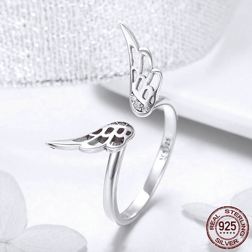 Anillo Alas Plata 925 3
