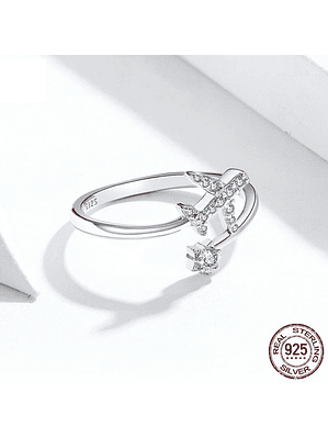 Anillo Avión Plata 925