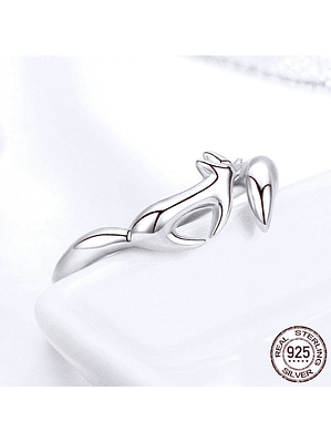 Anillo Zorro Plata 925