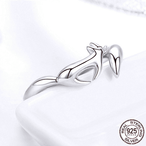 Anillo Zorro Plata 925 2