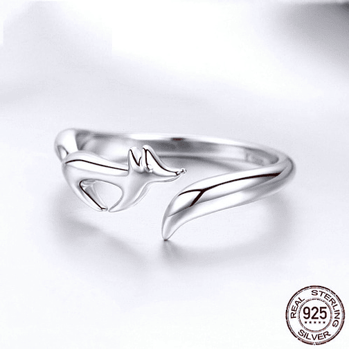 Anillo Zorro Plata 925 3