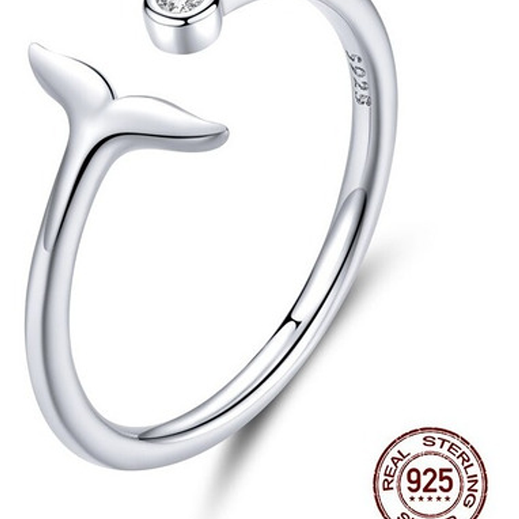Anillo Cola de Sirena Plata 925 1