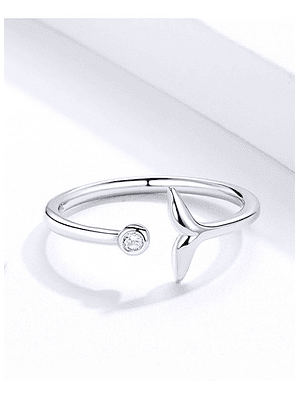 Anillo Cola de Sirena Plata 925