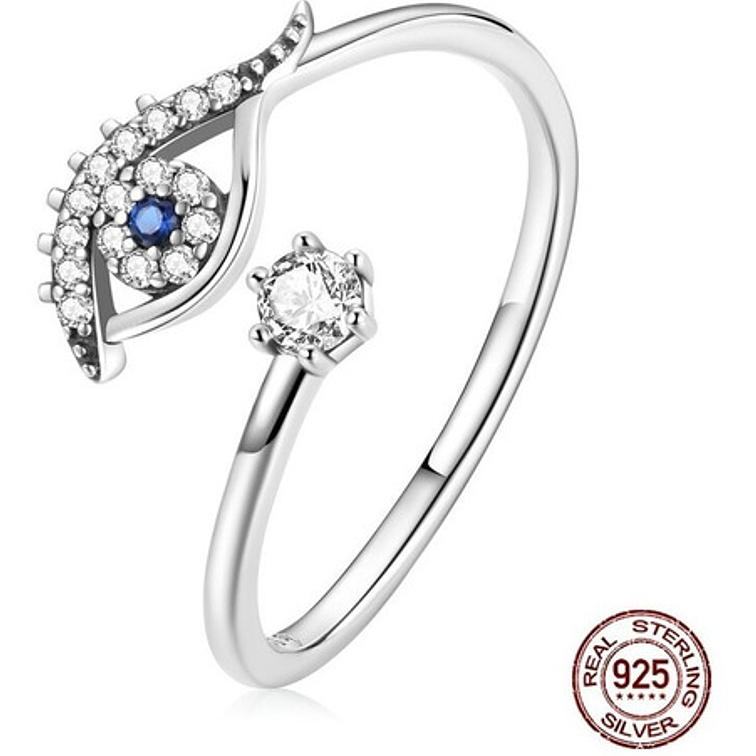 Anillo Ojo Plata 925 1