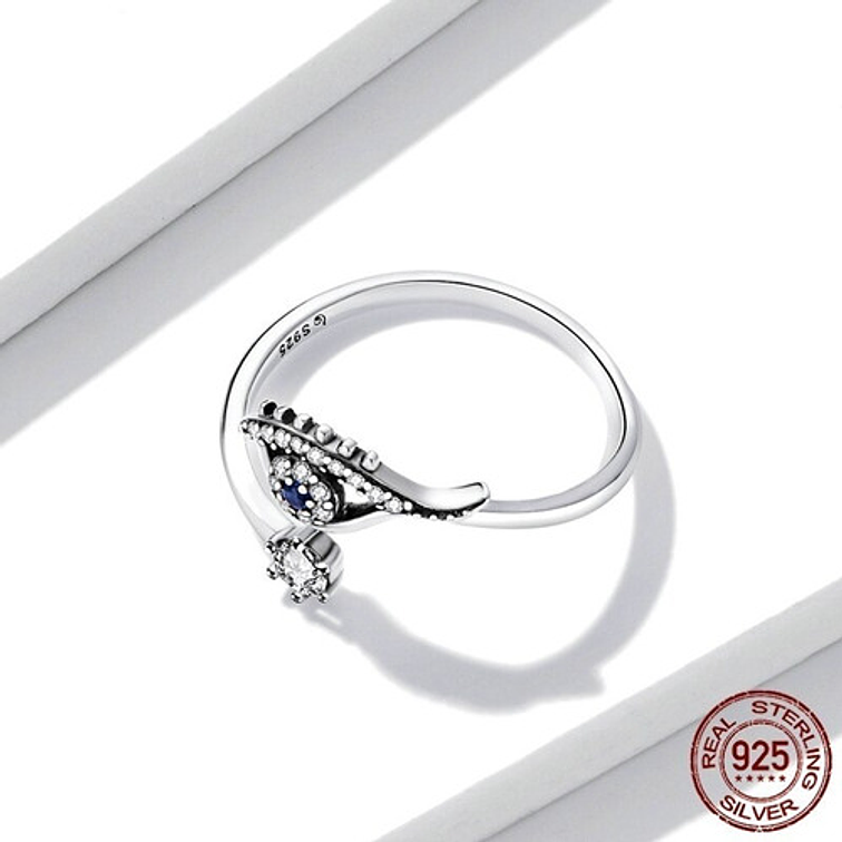 Anillo Ojo Plata 925 2
