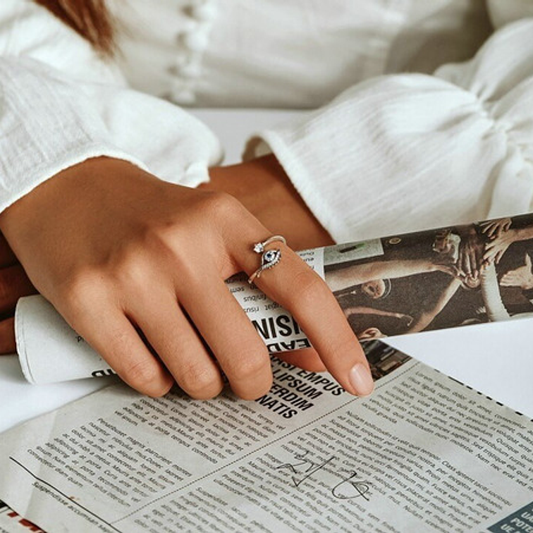 Anillo Ojo Plata 925 3