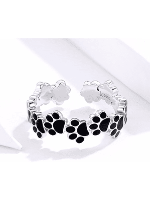 Anillo Patitas Plata 925