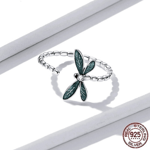 Anillo Libélula Plata 925 2