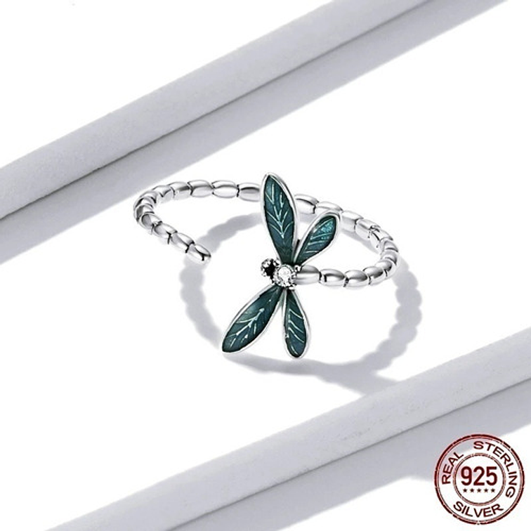 Anillo Libélula Plata 925 2