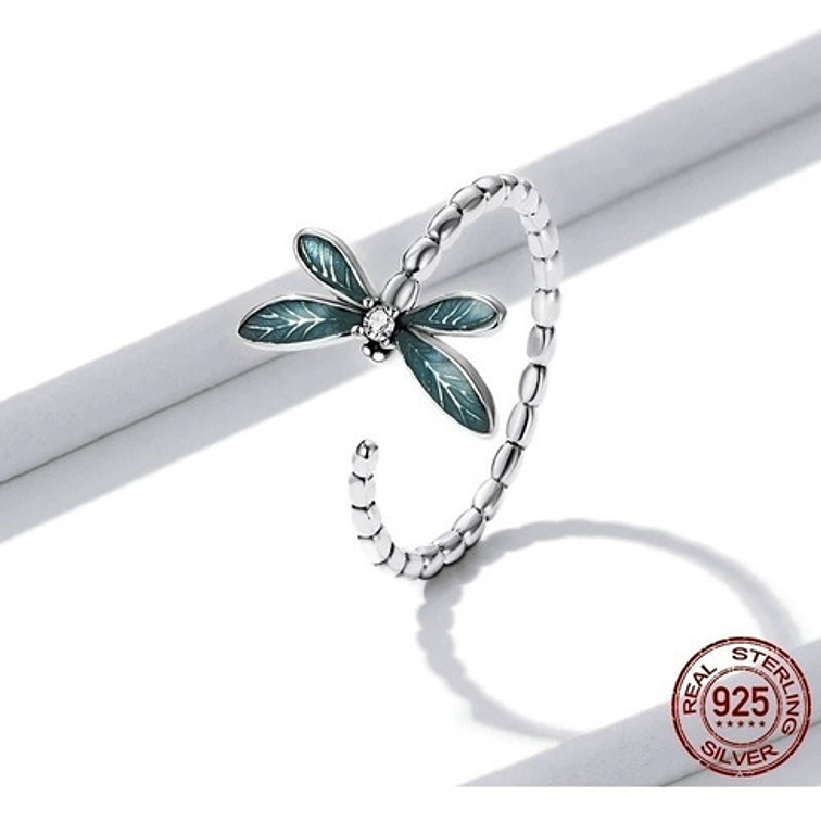 Anillo Libélula Plata 925 3