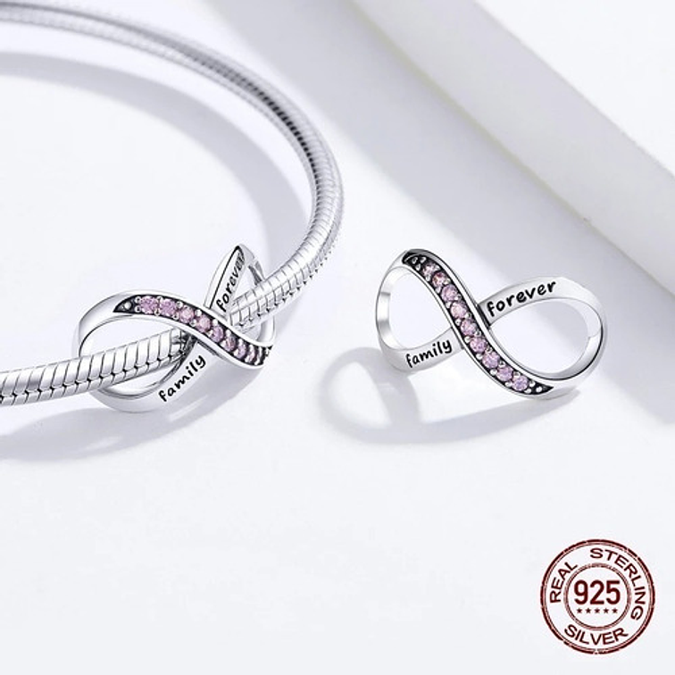 Charm Dije Infinito Plata 925 2
