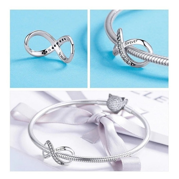 Charm Dije Infinito Plata 925 4