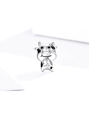 Charm Vaca Vaquita Plata 925