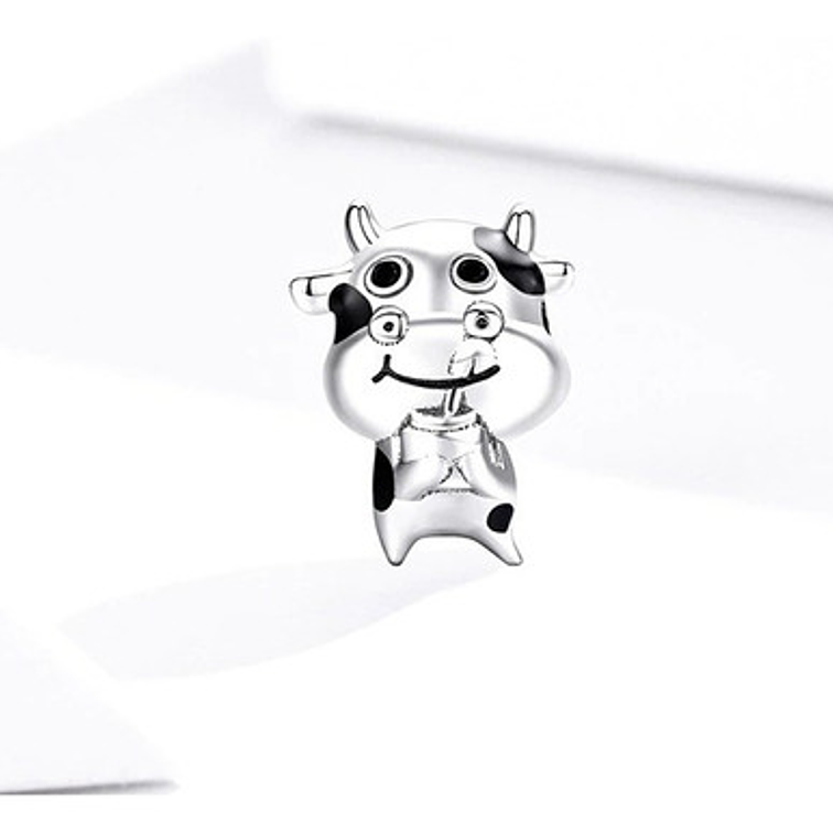 Charm Vaca Vaquita Plata 925 1