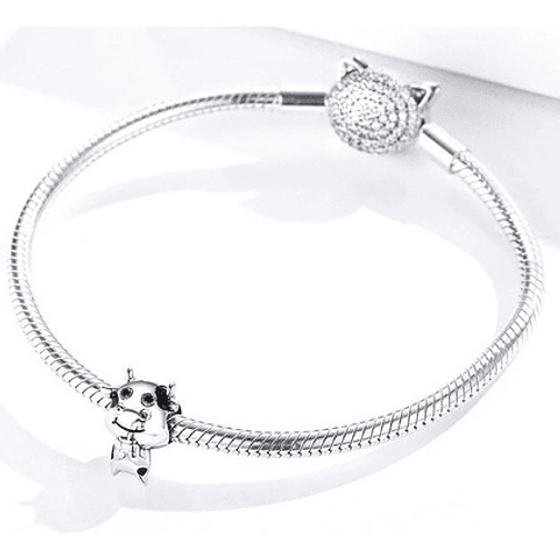 Charm Vaca Vaquita Plata 925 2