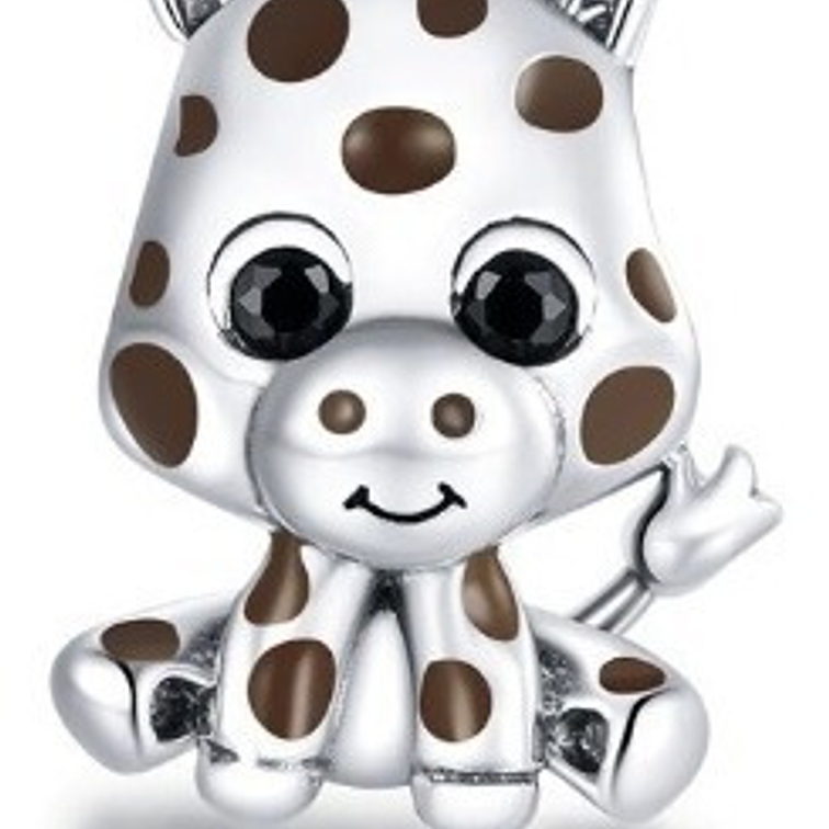 Charm Jirafa Bebé Plata 925 1