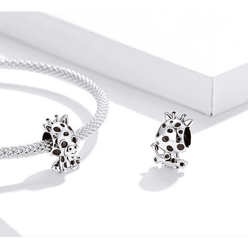 Charm Jirafa Bebé Plata 925 2