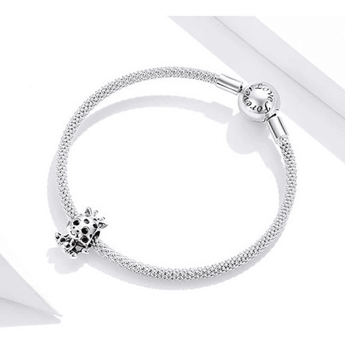 Charm Jirafa Bebé Plata 925 3