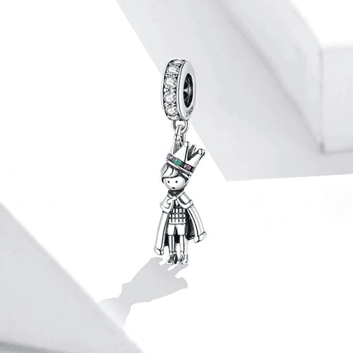 Charm Pequeño Príncipe Principito Plata 925 3