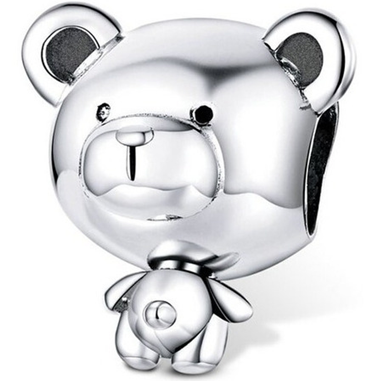 Charm Osito Peluche Oso Plata 925 1