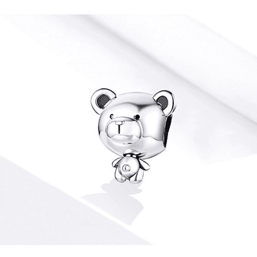 Charm Osito Peluche Oso Plata 925 2
