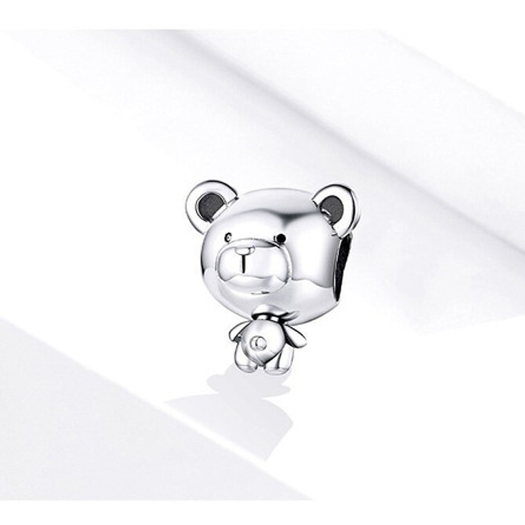 Charm Osito Peluche Oso Plata 925 2