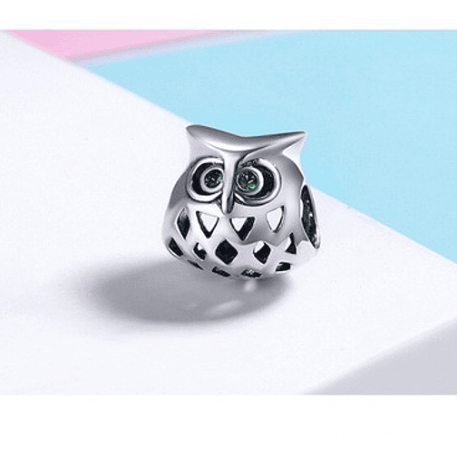 Charm Buho Plata 925 2