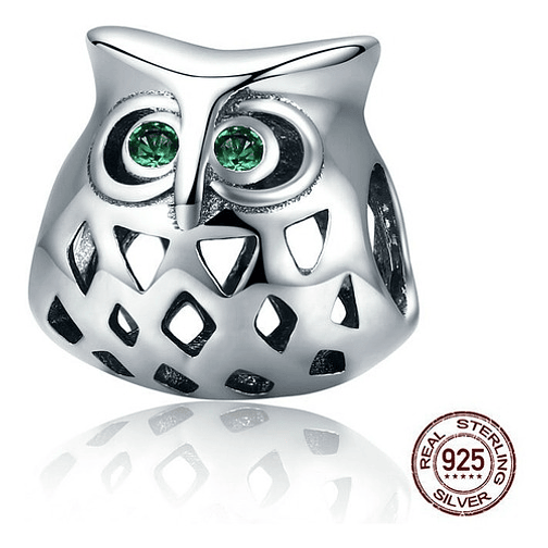 Charm Buho Plata 925 1