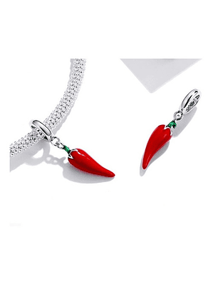 Charm Aji Pimiento Plata 925