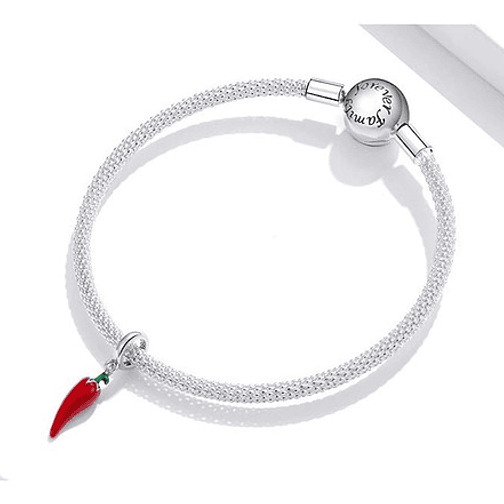 Charm Aji Pimiento Plata 925 3