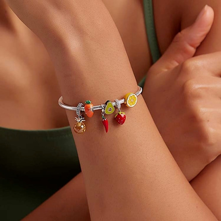 Charm Aji Pimiento Plata 925 4