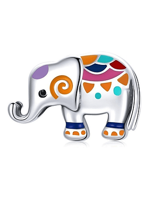 Charm Elefante de la Suerte Plata 925