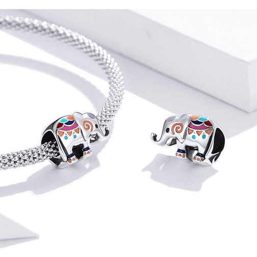 Charm Elefante de la Suerte Plata 925 2