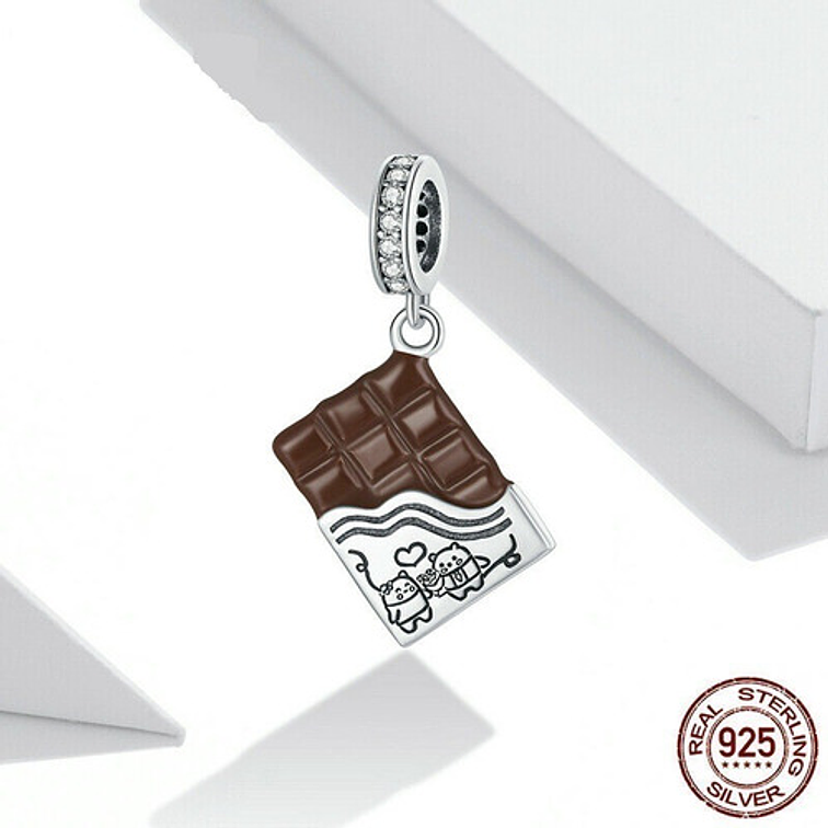 Charm Amor al Chocolate Plata 925 2