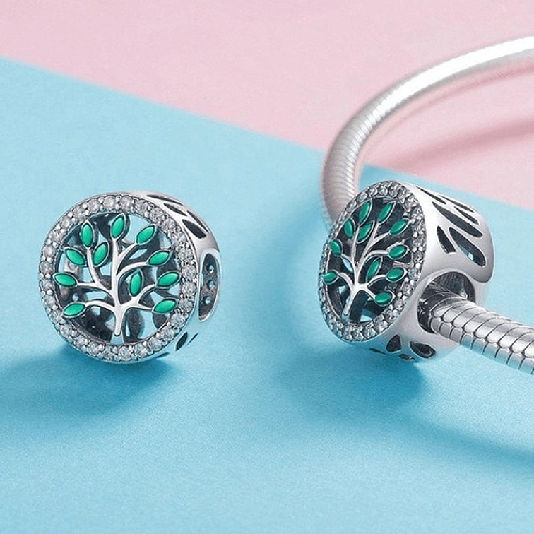 Charm Arbol de la Vida Plata 925 2