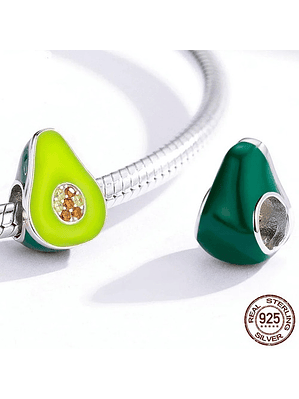 Charm Palta Aguacate Plata 925