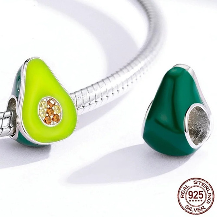 Charm Palta Aguacate Plata 925 2