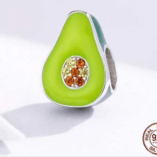 Charm Palta Aguacate Plata 925 3