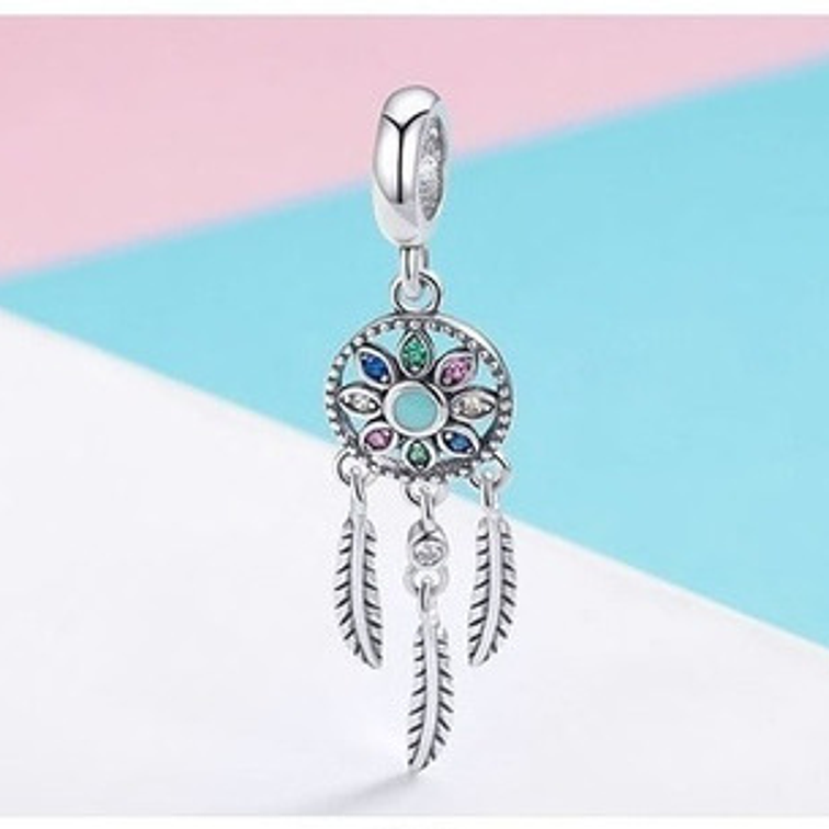 Charm Atrapa Sueños Multicolor Plata 925 2
