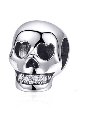 Charm Calavera Plata 925