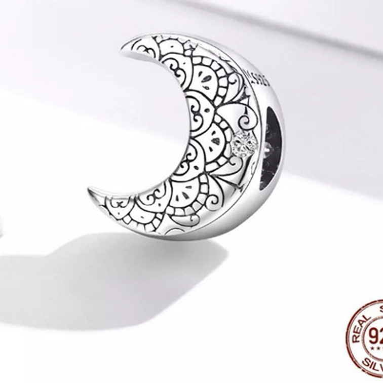 Charm Luna Plata 925 1