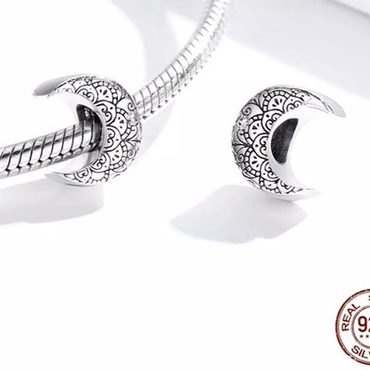 Charm Luna Plata 925 2