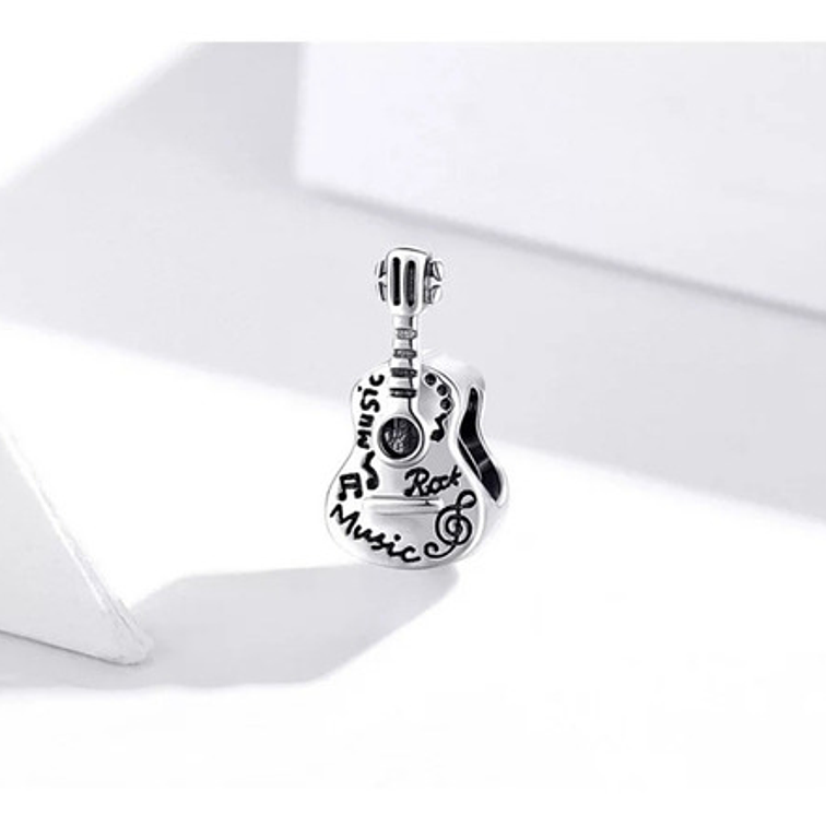 Charm Guitarra Plata 925 1
