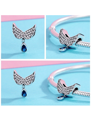 Charm Alas de Angel Plata 925