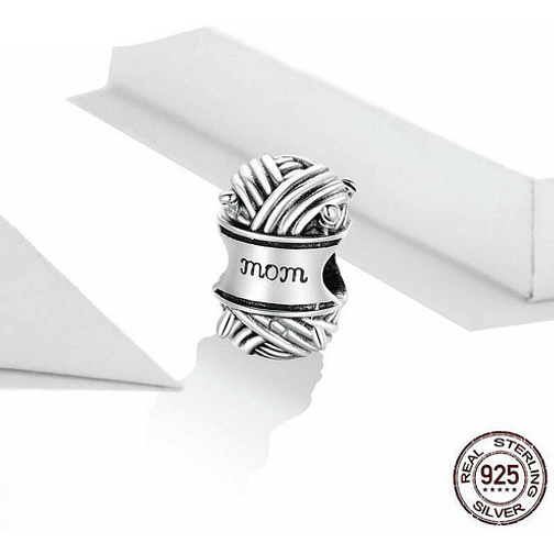 Charm Lana Tejido Plata 925 2