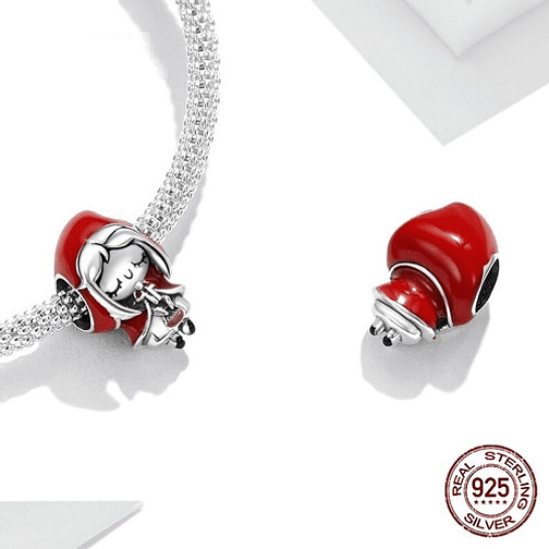 Charm Caperucita Roja Plata 925 2