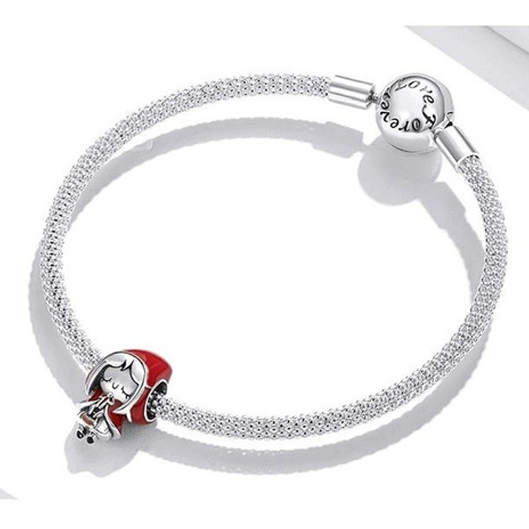 Charm Caperucita Roja Plata 925 3