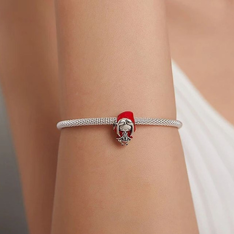 Charm Caperucita Roja Plata 925 4