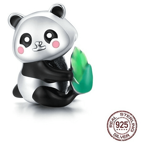 Charm Oso Panda Plata 925 1